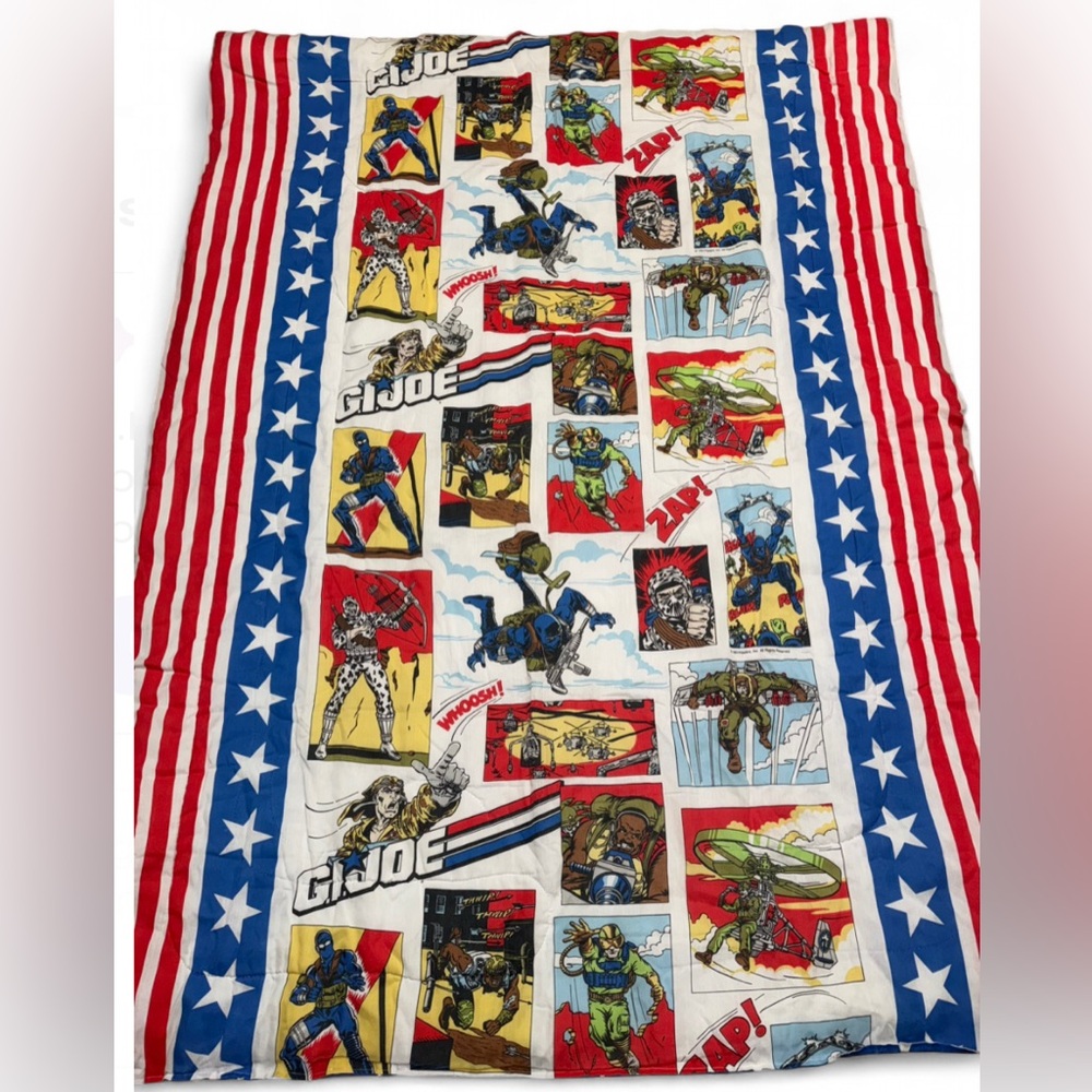Gi Joe bedspread/comforter.
